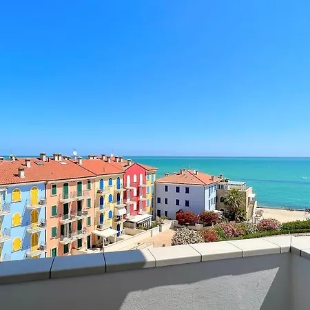 Re Del Mare - 3br - Lounge Con Vista Da Sogno Lägenhet *